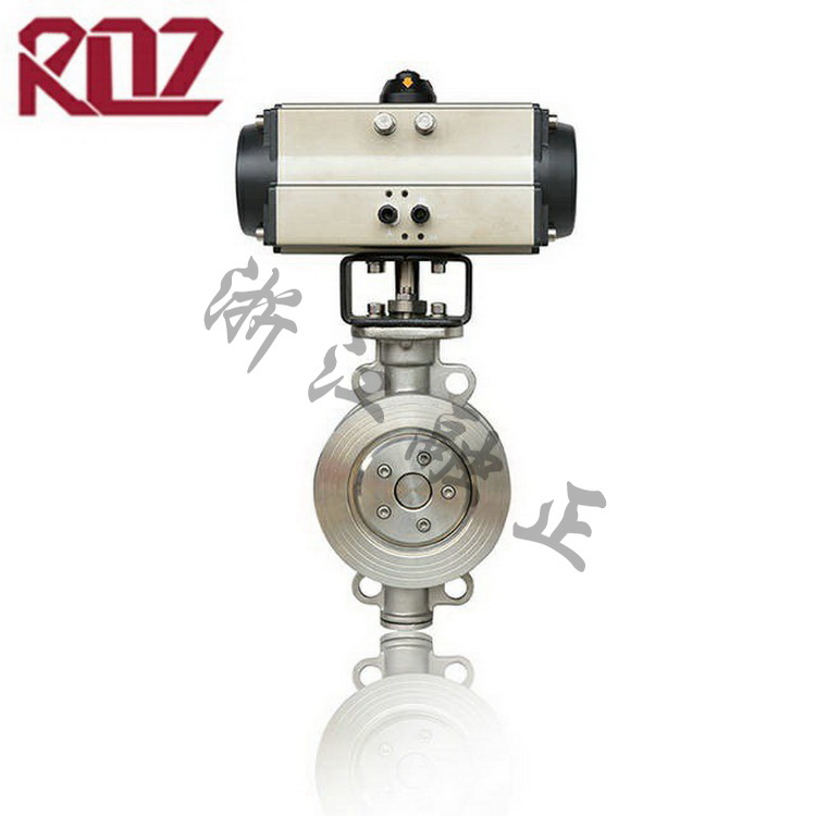 氣動(dòng)對(duì)夾硬密封蝶閥